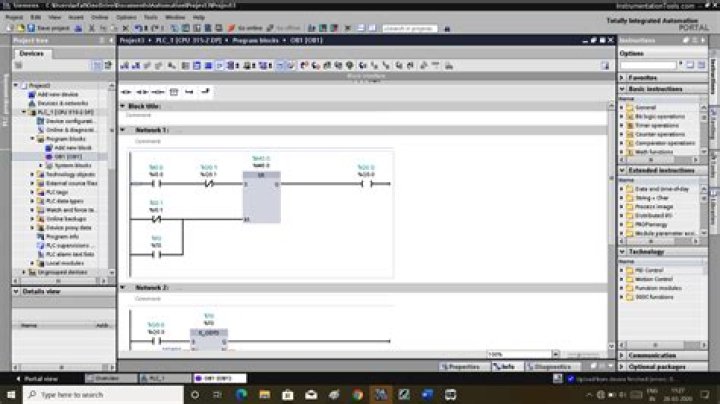Do you upload or download to a PLC