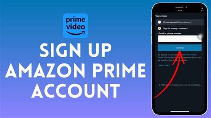 How do I open an Amazon Prime account
