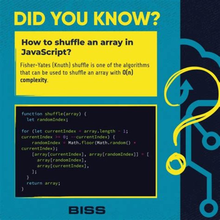 How do you randomly shuffle an array