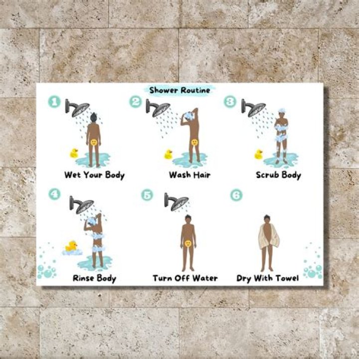 How do you shower at college