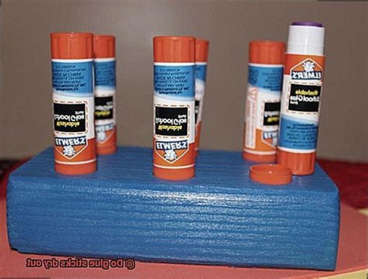 How long does a glue stick last