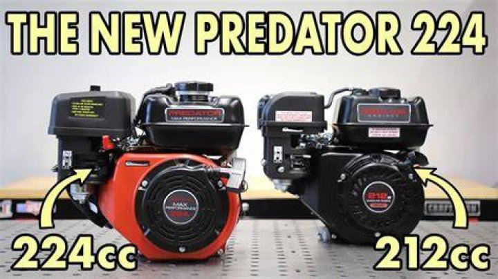 How many horsepower is a predator 212cc