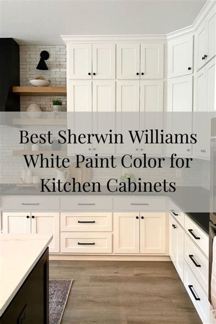 Should you paint kitchen cabinets white
