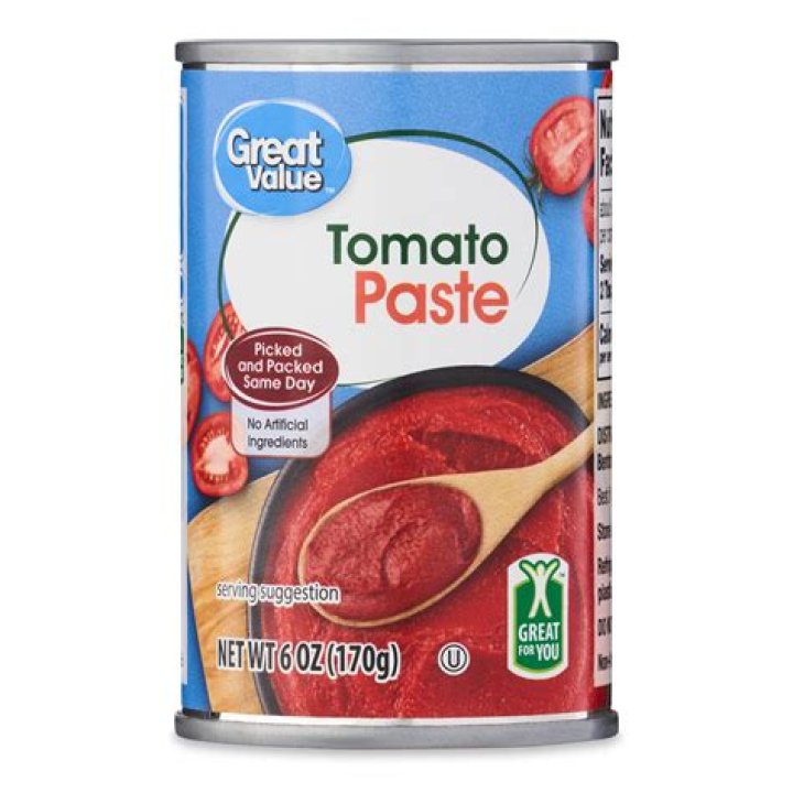 What does tomato paste have in it