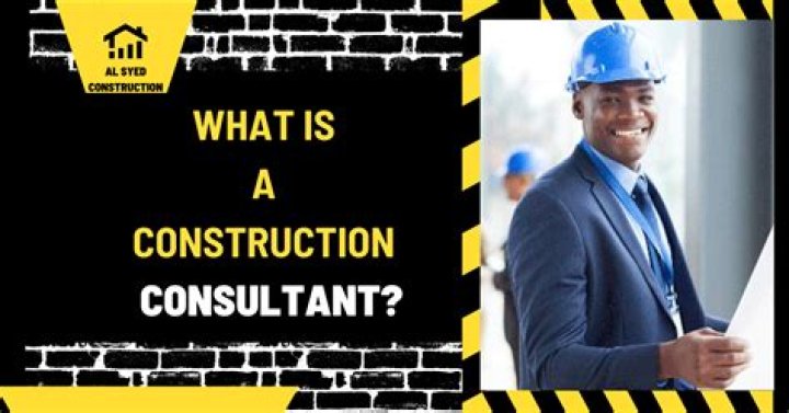 What is a construction consultant