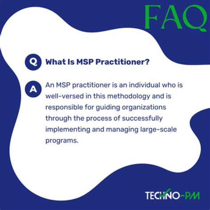 What is an MSP practitioner