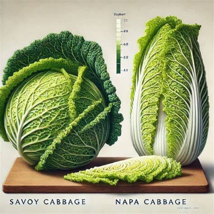 Whats the difference between Savoy cabbage and napa cabbage
